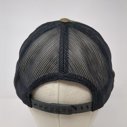 CrossFit Fireside Snapback Trucker Hat Camo One Size Pacific Headwear