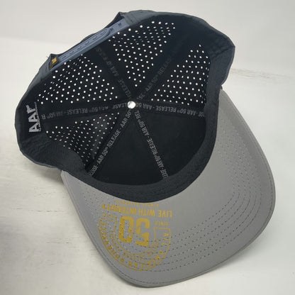 All American Roughneck AAF HWMF Trucker Hat Gray One Size Snapback AAR50 Laser