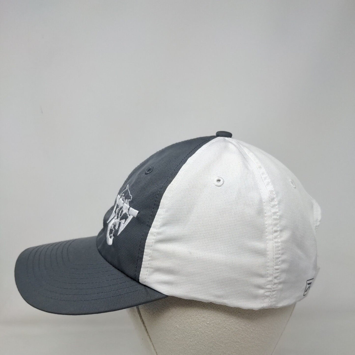 Richardson Strapback Hat Gray One Size Adjustable Embroidered Colorblock