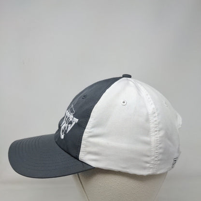 Richardson Strapback Hat Gray One Size Adjustable Embroidered Colorblock