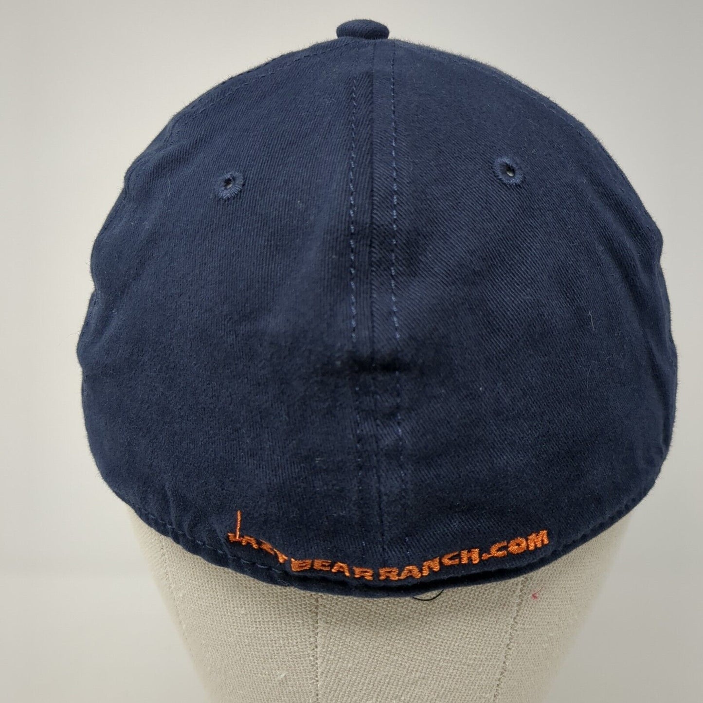 Lazy Bear Ranch Weiser ID Fitted Hat Blue L/XL Embroidered 6 Panel OttoFlex