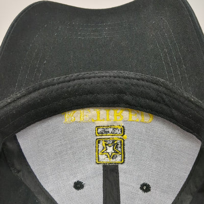 Eagle Crest Baseball Cap Black One Size Retired Not Expired US Army Veteran Hat
