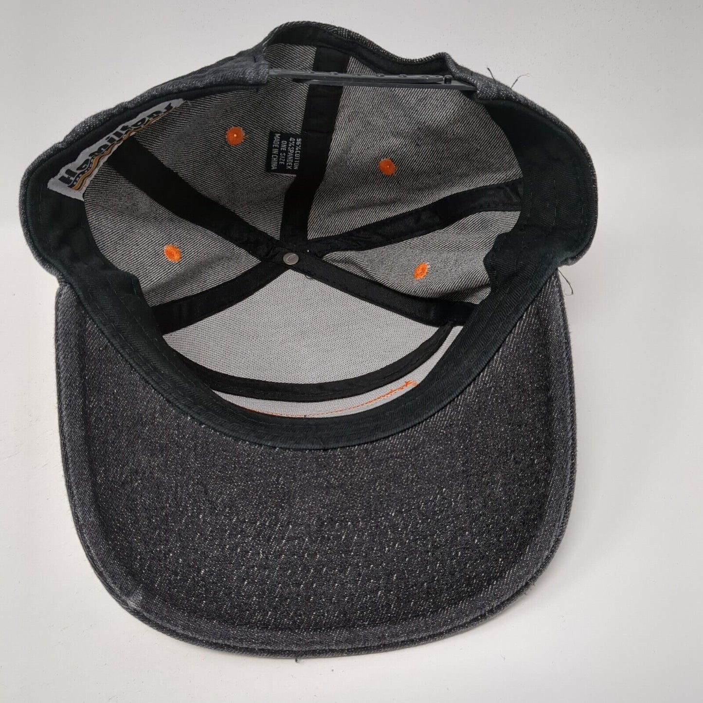 Hammies Beer Bar Snapback Hat Black One Size Adjustable Hamiltons