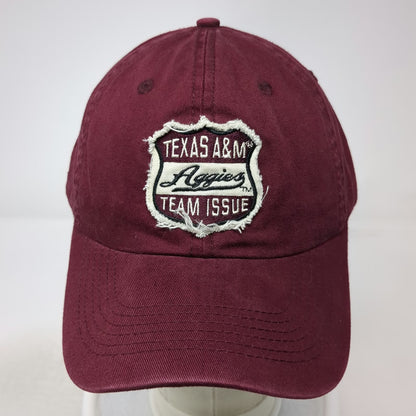 Champion Texas A&M Aggies NCAA Red XL Cap Hat Gig Team Issue Cotton Patch Logo