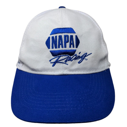 NAPA Racing Men's Strapback Hat White Blue Adjustable Embroidered Chase Elliot