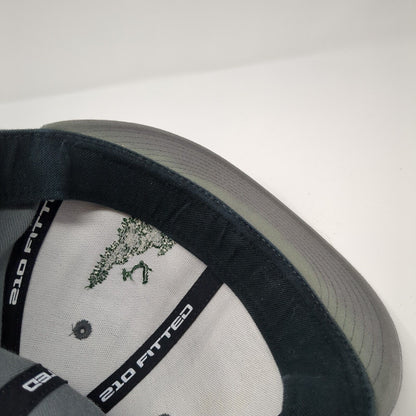 Idaho Fitted Hat Gray 6 7/8-7 1/4 Embroidered 210 Fitted Solid 6 Panel