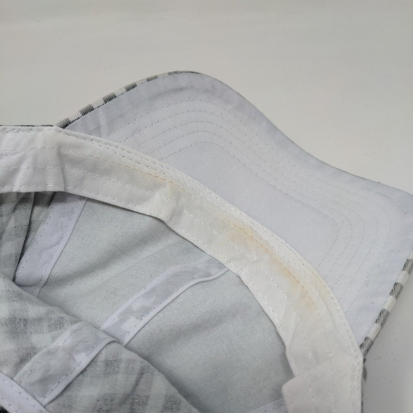 Unbranded Strapback Hat Multicolor OSFM Adjustable Gingham Vented Holes