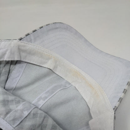 Unbranded Strapback Hat Multicolor OSFM Adjustable Gingham Vented Holes