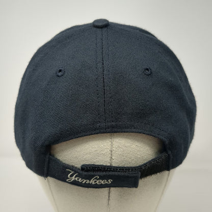 New York Yankees MLB Twins Enterprise Baseball Cap Hat Black One Size White Logo