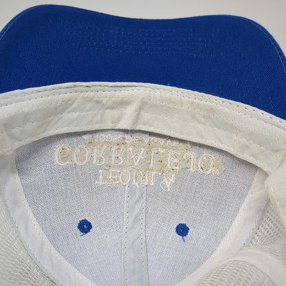 Tequila Corralejo Baseball Cap Blue One Size Mesh Back Strapback hat Embroidery