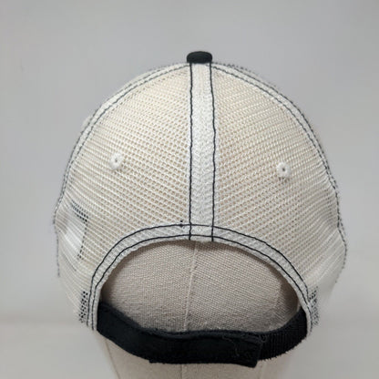 Hurricane Grill & Wings Julington Creek Strapback Trucker Hat Black OS Mesh Back