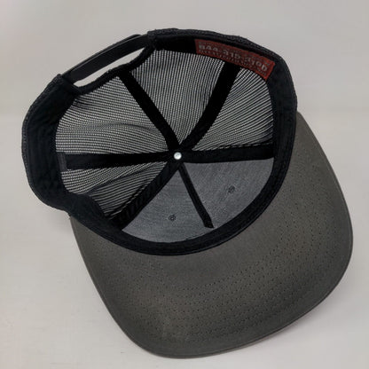 Disaster Response Snapback Trucker Hat Gray One Size Adjustable Mesh Back