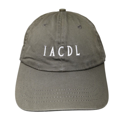 IACDL Slideback Hat Brown One Size Standing Tall For The Accused Fahrenheit