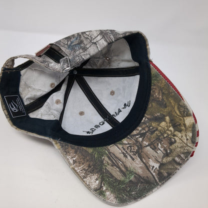 US Air Force Msgt. Ret Slideback Hat Camo One Size Hunting Outdoor Cap