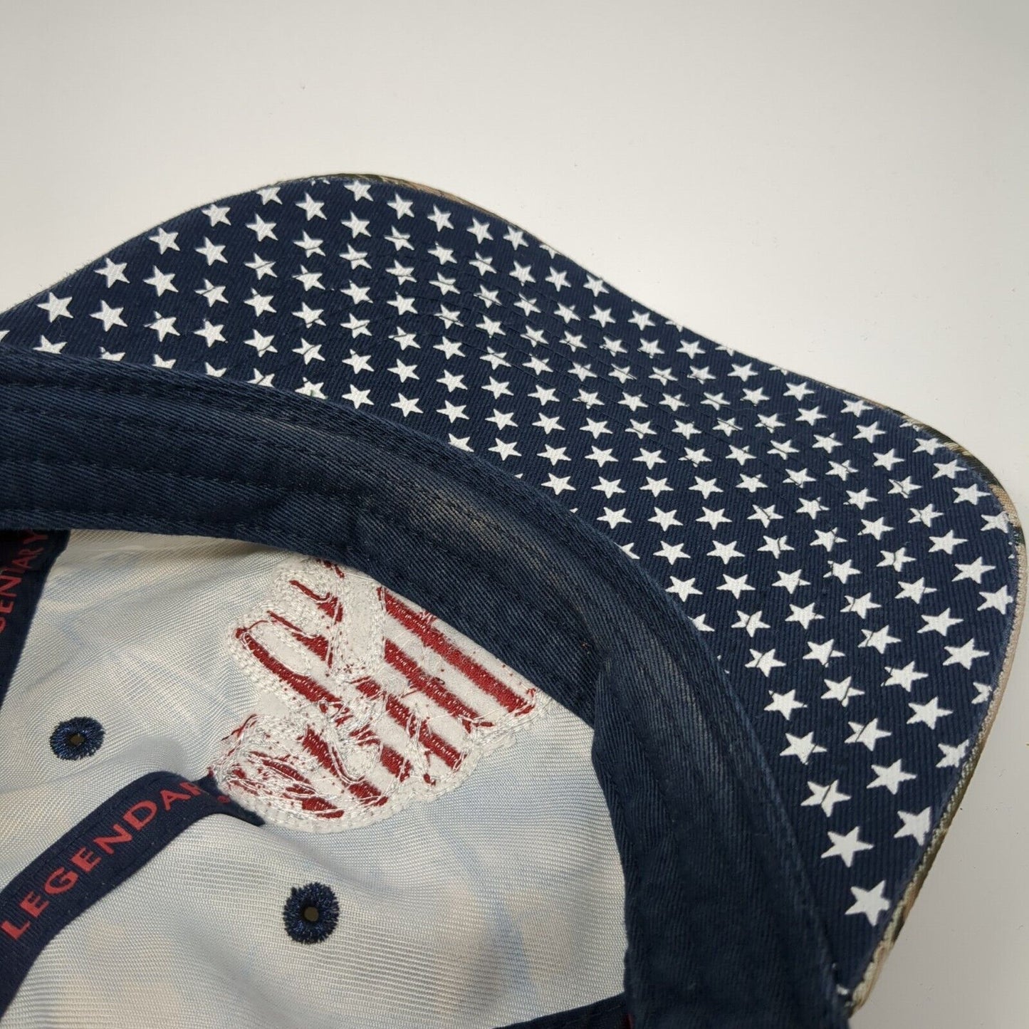 Legendary Whitetails Snapback Trucker Hat Camo One Size Mesh Back