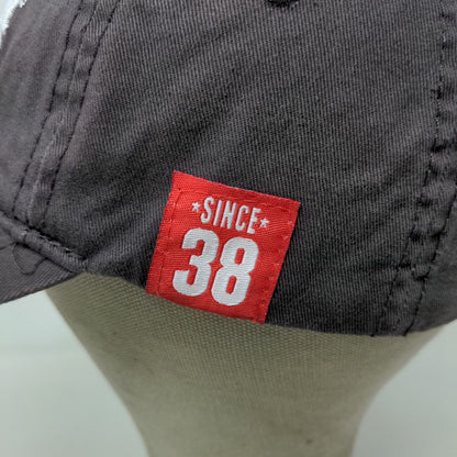 Tractor Supply Co Men's Slideback Hat Gray Adjustable Embroidered Logo Cotton