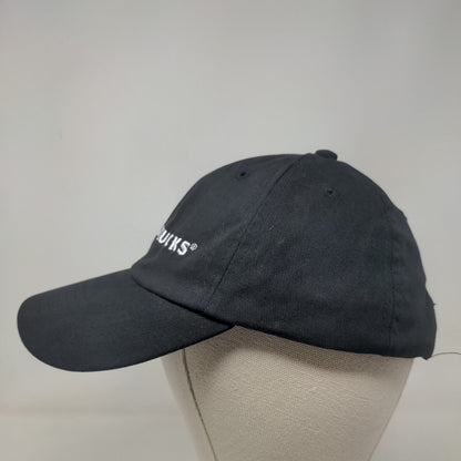 Starbucks Strapback Hat Black One Size Embroidered Employee Uniform