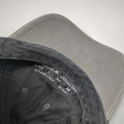 Port Authority Gray One Size Baseball Cap Acid Wash Slideback Accountant Hat