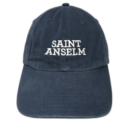 Richardson Baseball Cap Blue One Size Saint Anselm College Embroidered Logo Hat