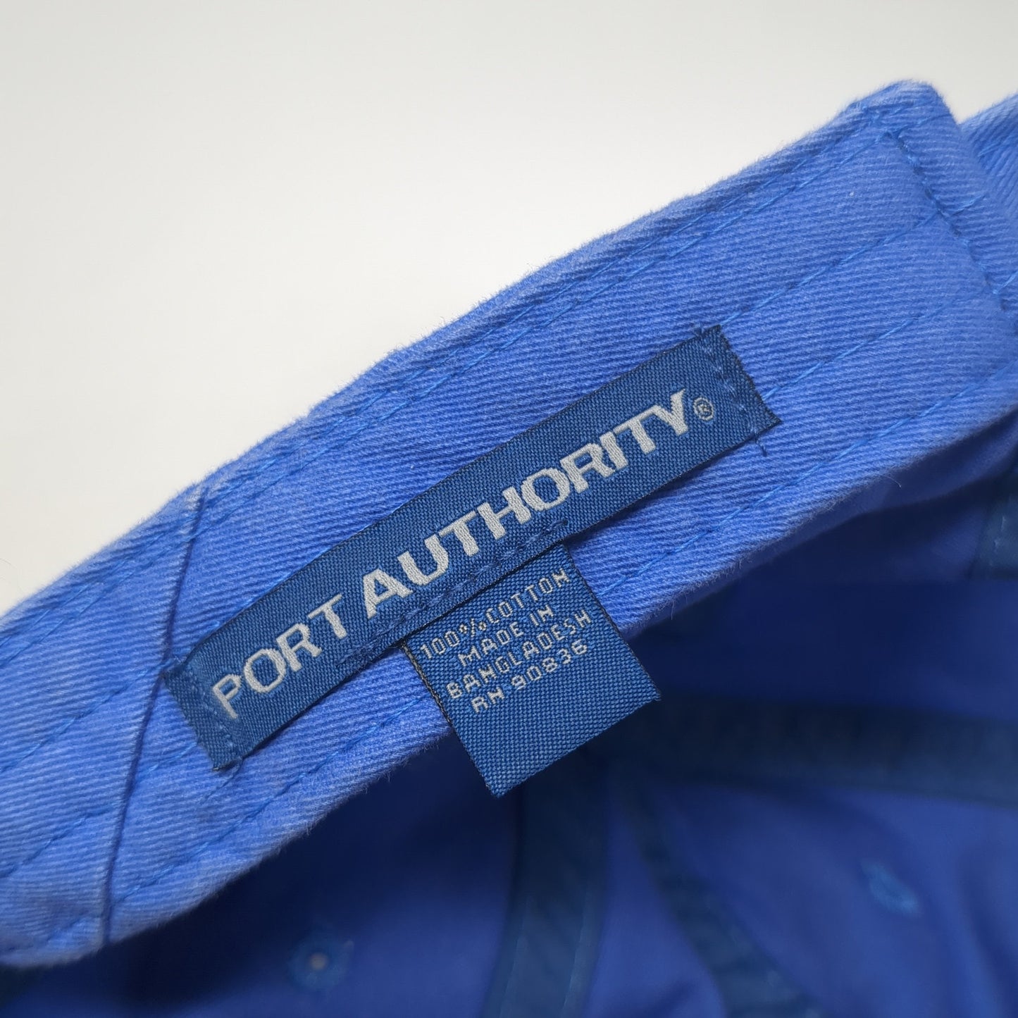Weston Red Barn Farm Slideback Hat Blue One Size Adjustable Port Authority