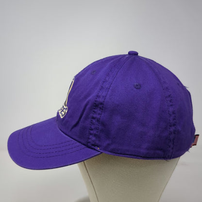 Cobra College of Idaho Yotes Purple One Size Hat Slideback Yellow Underbrim Logo