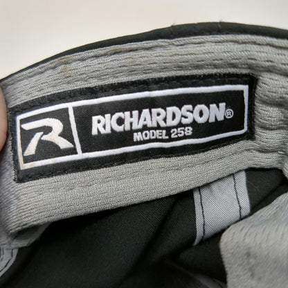 Richardson 5 Panel Black One Size Cold Springs Winery Rope Snapback Logo Hat