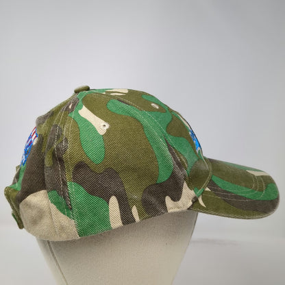 Lyle Pearson 200 George's Cycles Hat Baseball Cap Green Camo One Size Strapback