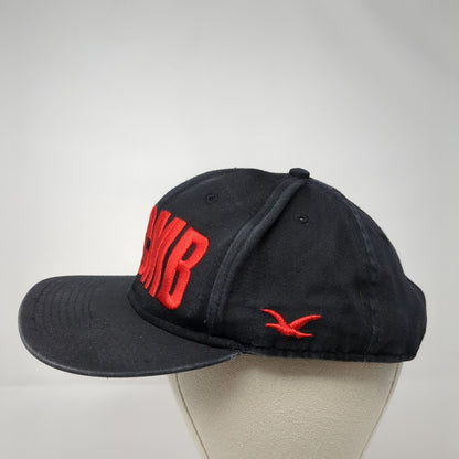 YMCMB Snapback Hat Black OSFA Adjustable Embroidered Solid 6 Panel