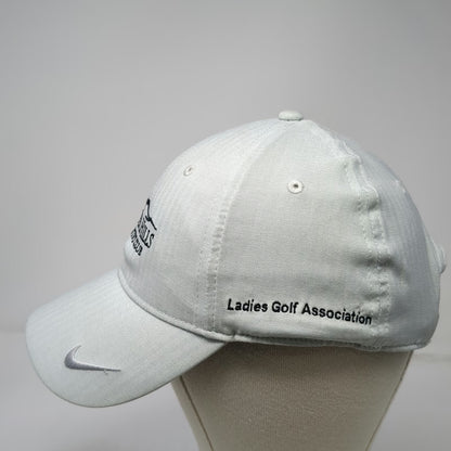 Nike Juniper Hills Country Club Golf Hat Gray One Size Baseball Cap Slideback