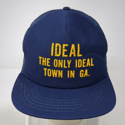 Headwear Network 1 Trucker Hat Blue One Size Ideal Georgia Mesh Snapback USA Hat