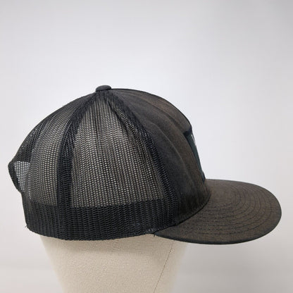 Lions Not Sheep Snapback Trucker Hat Black One Size Adjustable Mesh Back Yupoong