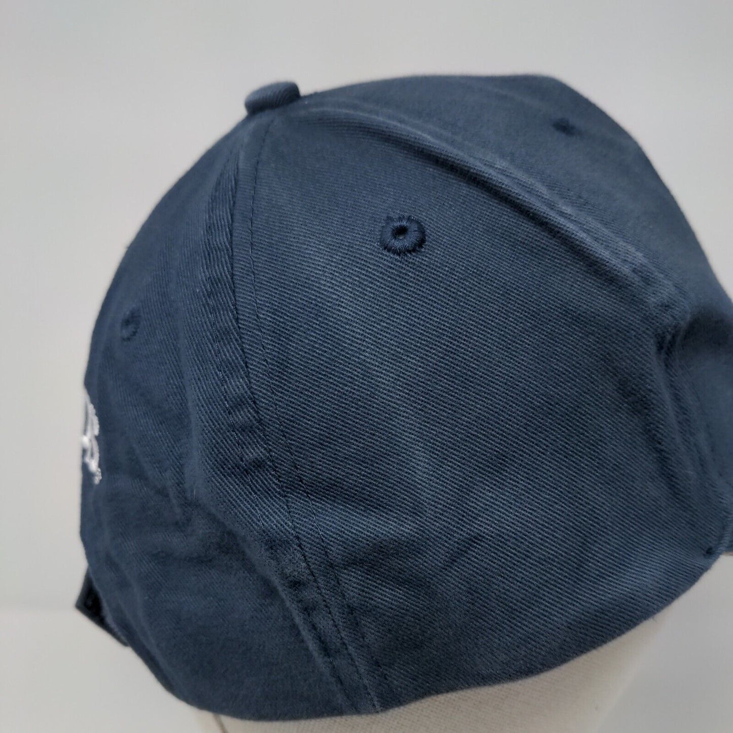 United Pipe & Supply Strapback Hat Blue OSFA Adjustable Embroidered