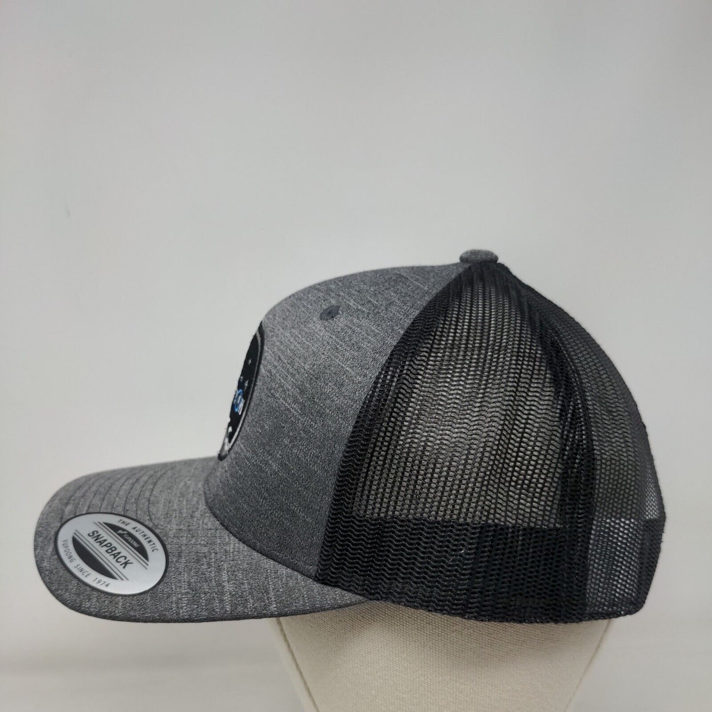 Inspiration Snapback Mesh Back Trucker Hat Gray One Size Team 365
