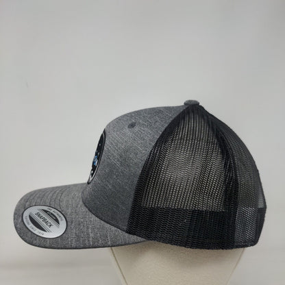 Inspiration Snapback Mesh Back Trucker Hat Gray One Size Team 365
