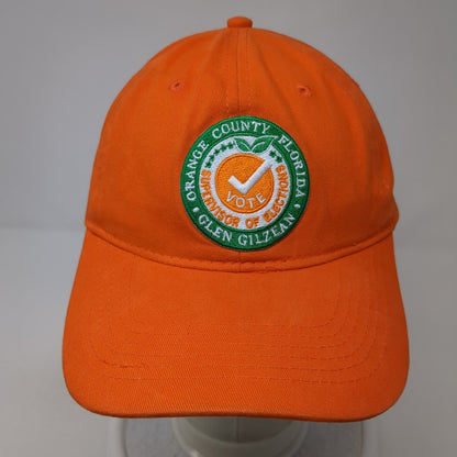 Orange County Florida Slideback Hat Orange One Size Port & Company