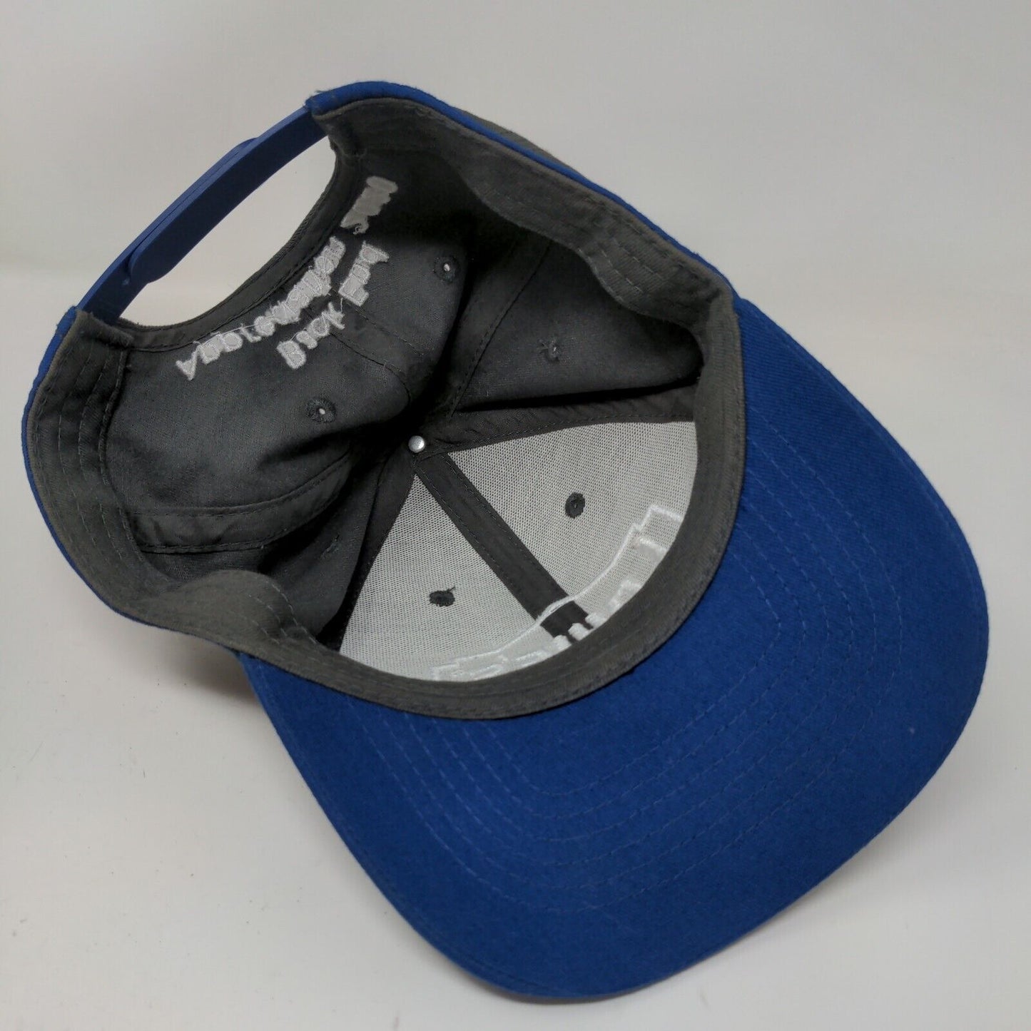 Lowe's Men's Snapback Hat Gray Blue Embroidered Logo Back End Appreciation 2020