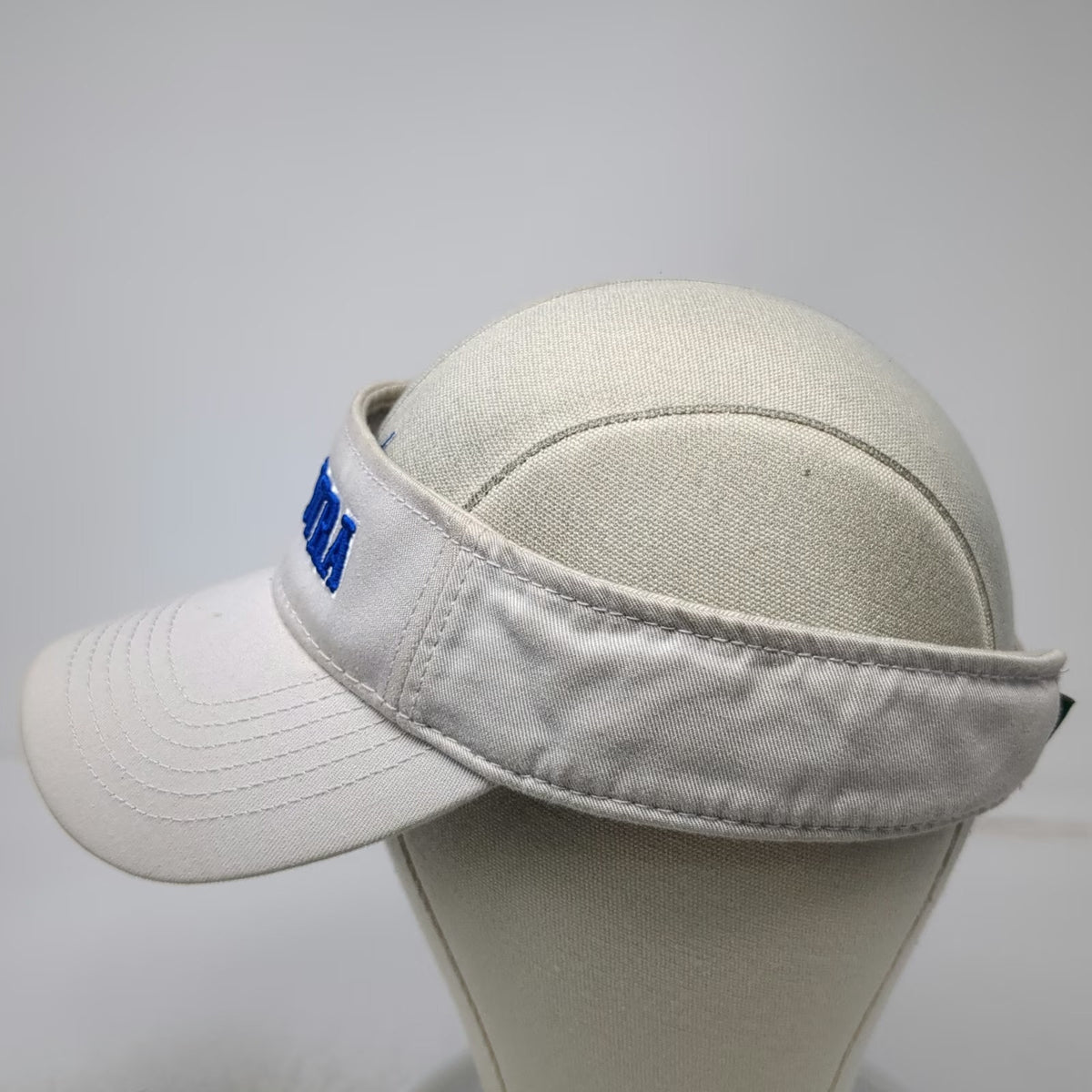 Legacy Gray Visor One Size Hat Hofstra University Embroidered Cotton Slideback