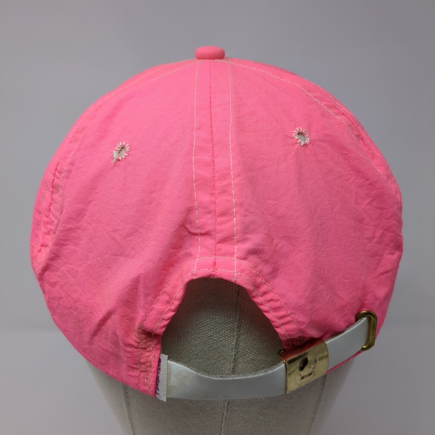 MU Sports Slideback Hat Pink One Size Adjustable Embroidered Rope Imperial