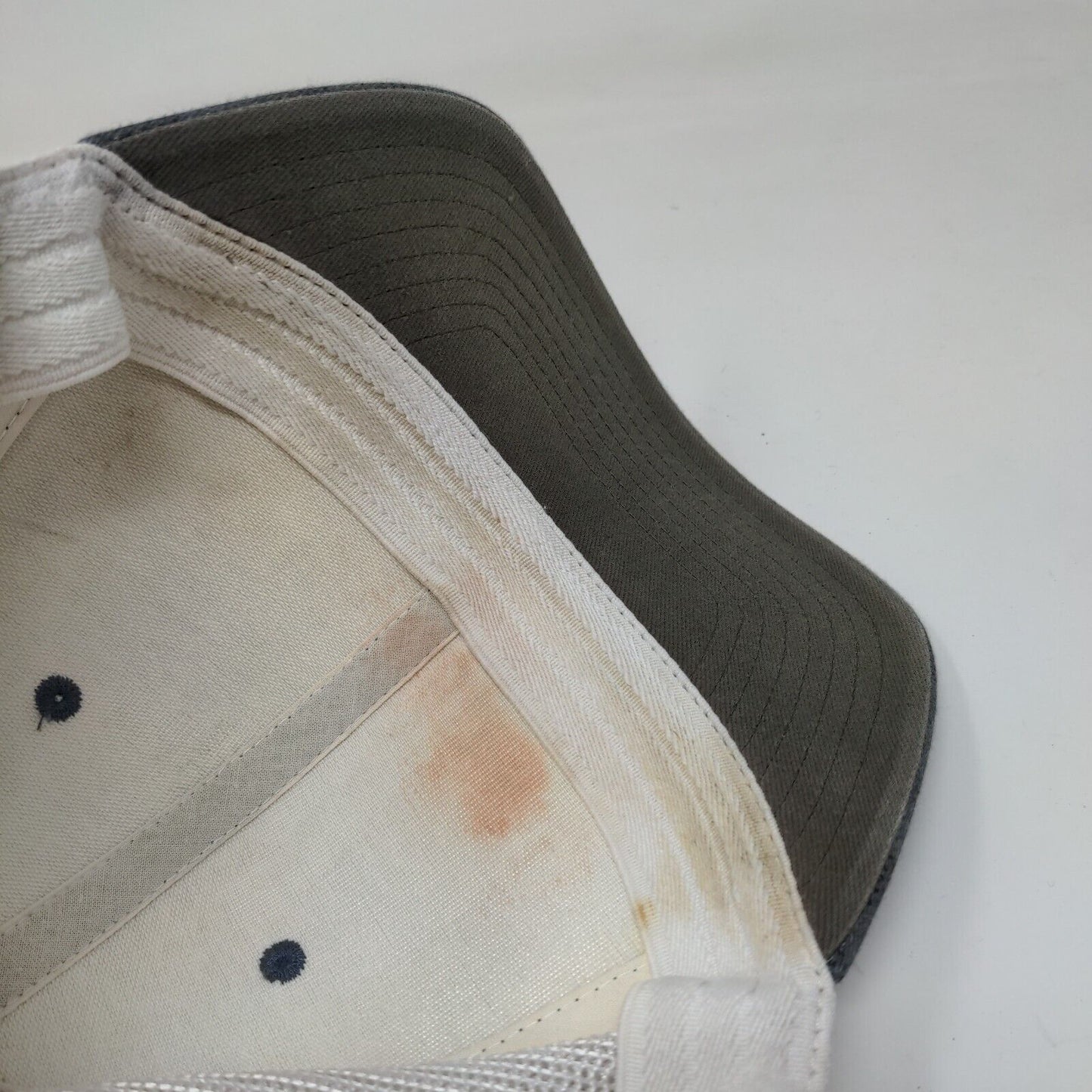 Columbia PFG Fitted Trucker Hat Gray Camo Performance Fishing Gear