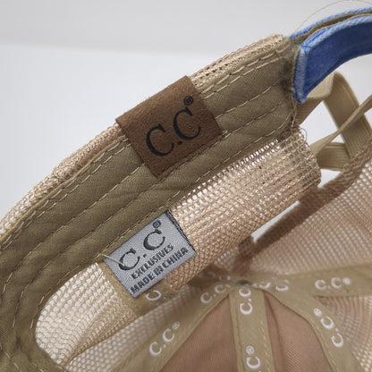 Idaho City Grocery Trucker Hat Multicolor OS Adjustable Distressed Mesh Back