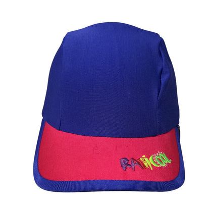 Radicool Toggle Back Hat Purple Large Embroidered Ear Neck Flap Outdoor
