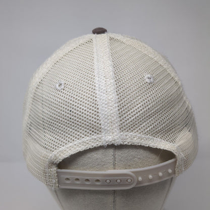 Lake Powell Glen Canyon Snapback Trucker Hat Gray One Size Mesh Prairie Mountain