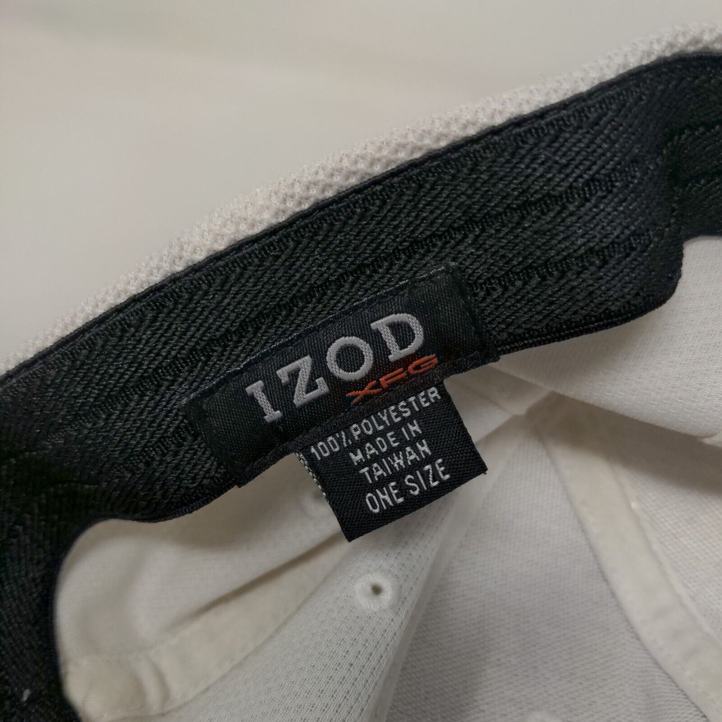 IZOD XFG Fitted Hat Multicolor One Size Breathable Embroidered Vented Holes