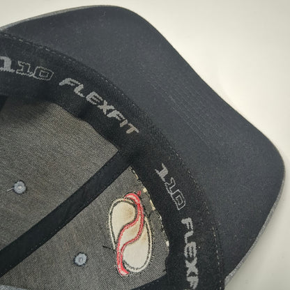 Port Authority Snapback Gray One Size Hat SME Steel SLC Airport Project Logo