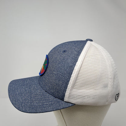 ACH Seeds Snapback Trucker Hat Blue One Size 110 Flexfit Mesh Back Cap America