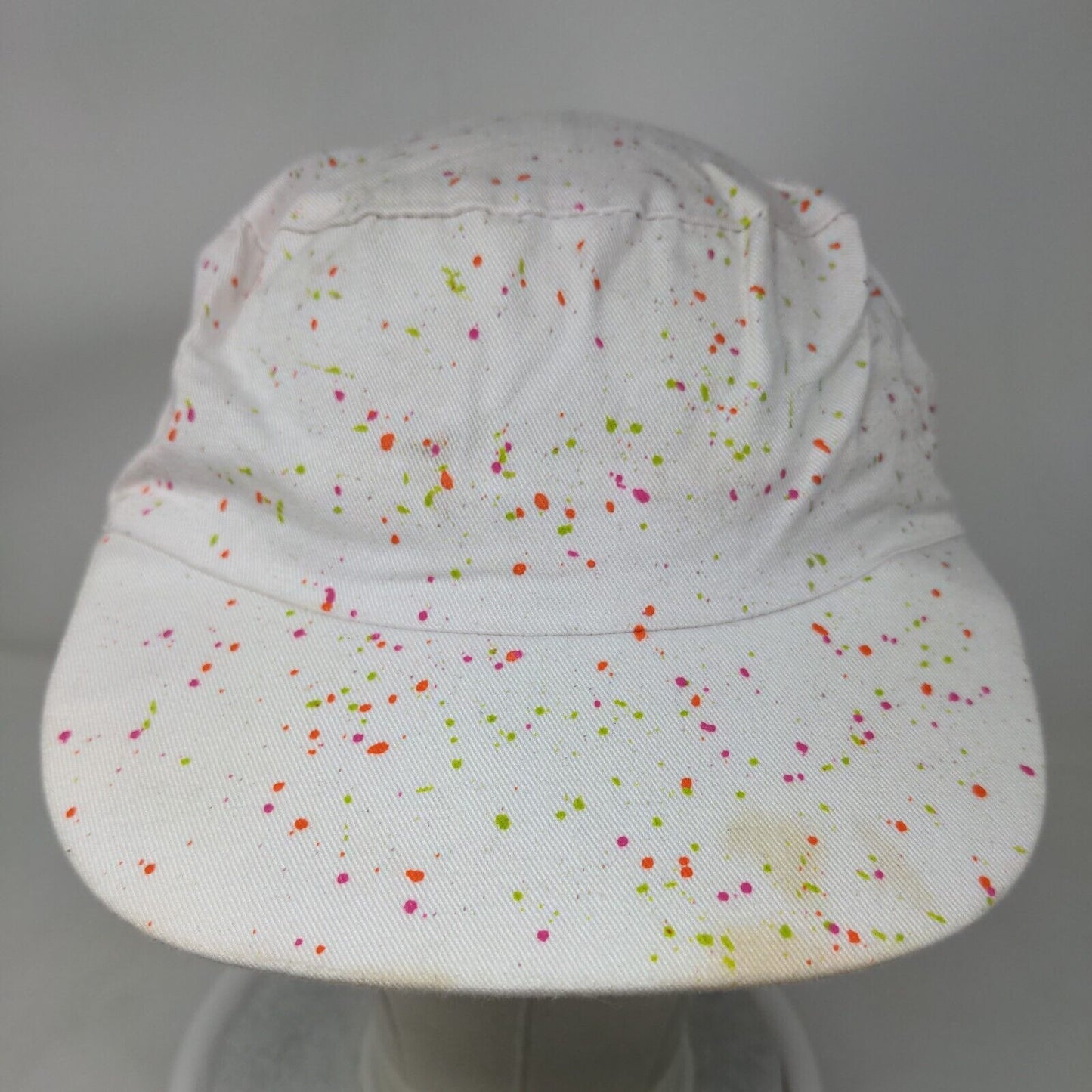Sports Cap Army Cadeta Hat Multicolor OSFA Adjustable Splatter Paint Blank