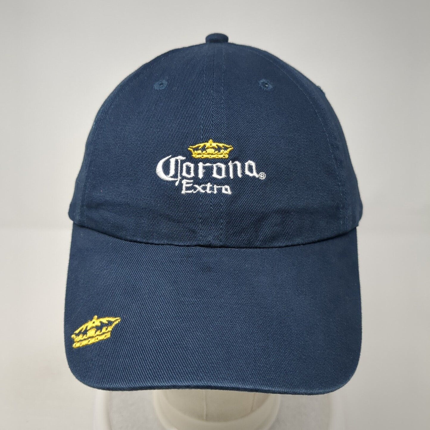 Corona Extra Slideback Baseball Cap Blue One Size Adjustable Embroidered Cotton