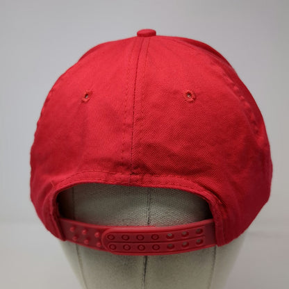 Cobra Caps 5 Panel Red One Size Rope USA Flag LaGue Inns Vermont Snapback Hat