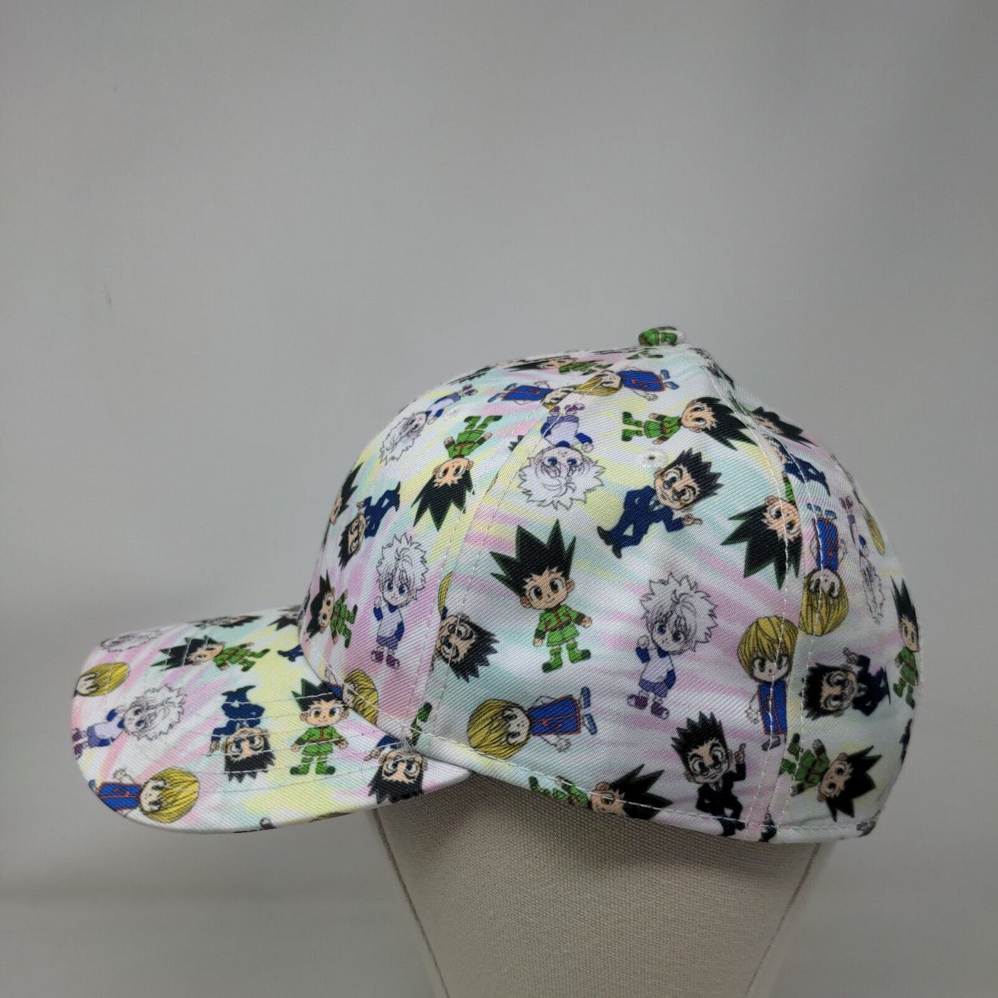 Hunter X Hunter Snapback Hat Multicolor OSFM Vented Holes 6 Panel