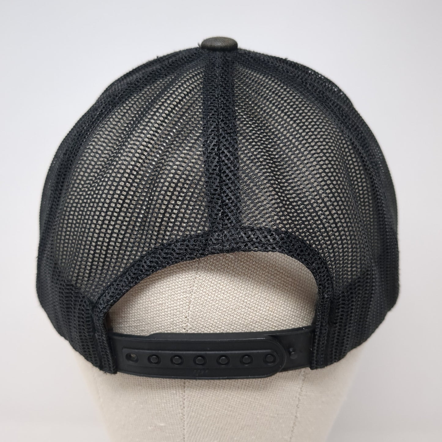 The Classics Yupoong Snapback Trucker Hat Multi One Size Mesh Back Camo